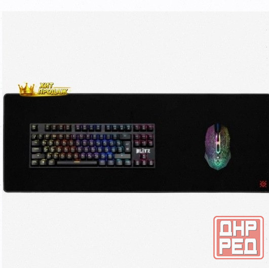 Коврик Для Мыши Defender Black Ultra One Черный (50004) - арт:1523 Донецк - изображение 4