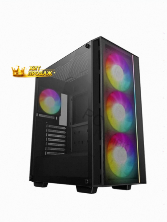 Корпус Deepcool Matrexx 55 v4 Mesh Черный Без бп Atx 7x120mm 2x140mm 2xusb3.0 Audio Bott - арт:6001 Донецк