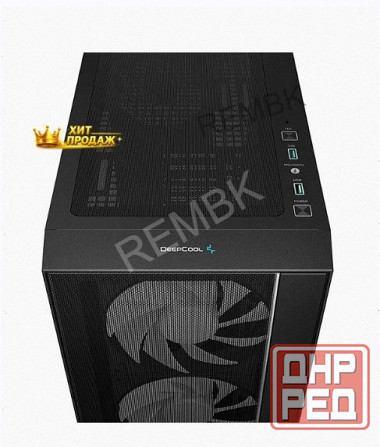 Корпус Deepcool Matrexx 55 v4 Mesh Черный Без бп Atx 7x120mm 2x140mm 2xusb3.0 Audio Bott - арт:6001 Донецк - изображение 2