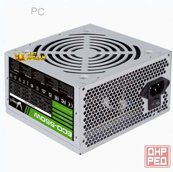 Блок Питания Formula (aerocool) Eco-550w 550 вт Atx/ Sata х 4, Molex х 3 - арт:1362 Донецк - изображение 1