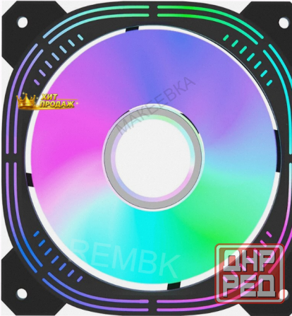 Вентилятор Для Корпуса Formula Nulight 12bk Arpw Argb Reverse (nulight 12bk Arpw Reverse) - арт:2895 Донецк - изображение 1