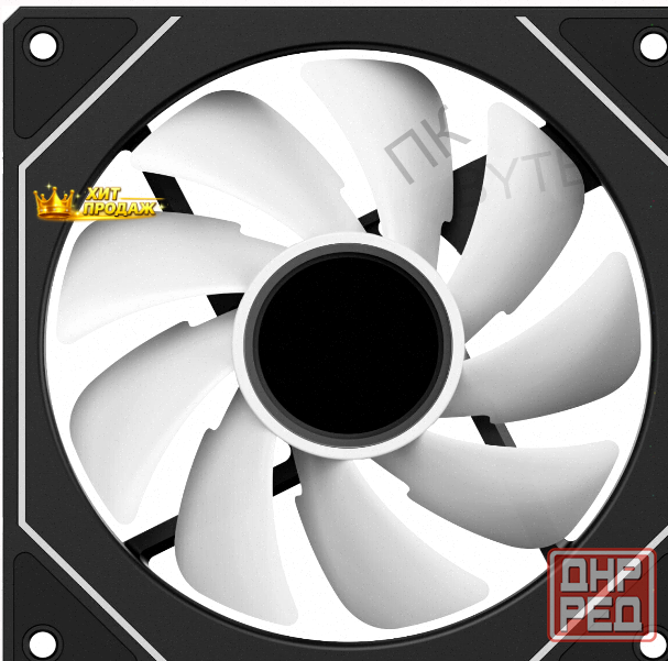 Вентилятор Для Корпуса Ocypus Gamma f12 bk Argb (gamma-f12-bk1am00x-gl) - арт:8201 Донецк - изображение 4
