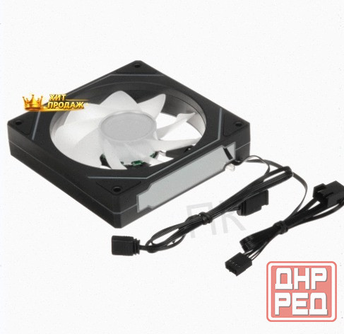 Вентилятор Ocypus Gamma f12 bk Argb Reverse Blade 120 мм 4-pin Pwm + 3-pin 5v Argb, 1шт ( - арт:4372 Донецк - изображение 3