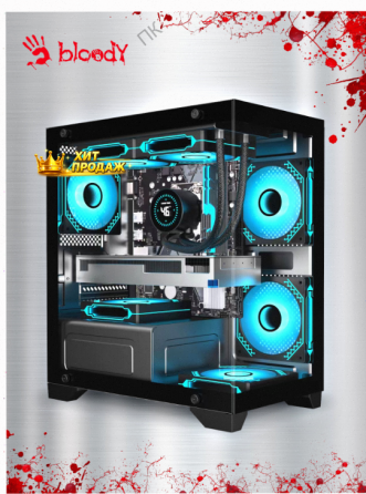 Компьютерный Корпус Matx Bloody bd-cc103 Черный (bd-cc103-bk) - арт:1054 Донецк