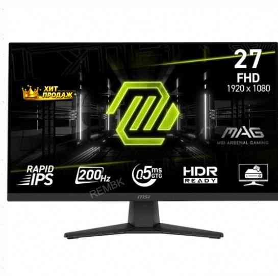Игровой Монитор Msi 27" Mag 272f Black (9s6-3ce51t-007) - арт:9441 Донецк