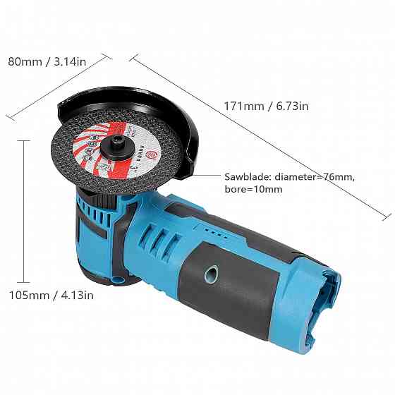Аккумуляторная мини болгарка 12 V Li-Ion Донецк