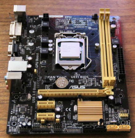 Комплект s1150 Core I3 4160 tray + Asus H81M-K + 8Gb DDR3 с заглушкой Донецк