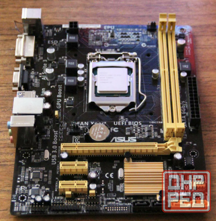 Комплект s1150 Core I3 4160 tray + Asus H81M-K + 8Gb DDR3 с заглушкой Донецк - изображение 1