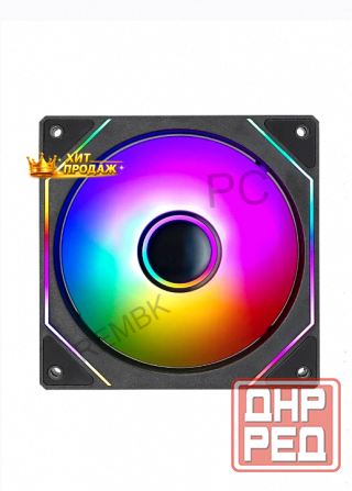Кулер Formula Floe 12bk Arpw Argb 120x120x25mm Черный - арт:4977 Донецк - изображение 3