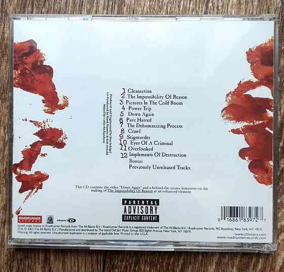 Фирменный CD Chimaira. Made in USA Донецк