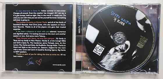 Фирменный CD Новый. Water Falls. Sara K. Рельефный IFPI. Made in Germany Донецк