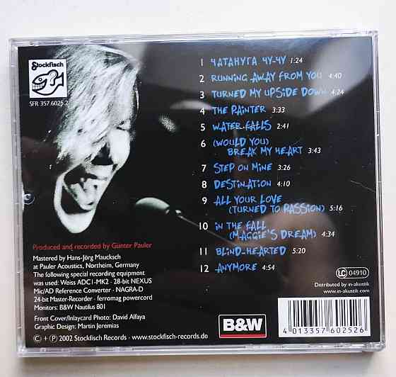 Фирменный CD Новый. Water Falls. Sara K. Рельефный IFPI. Made in Germany Донецк