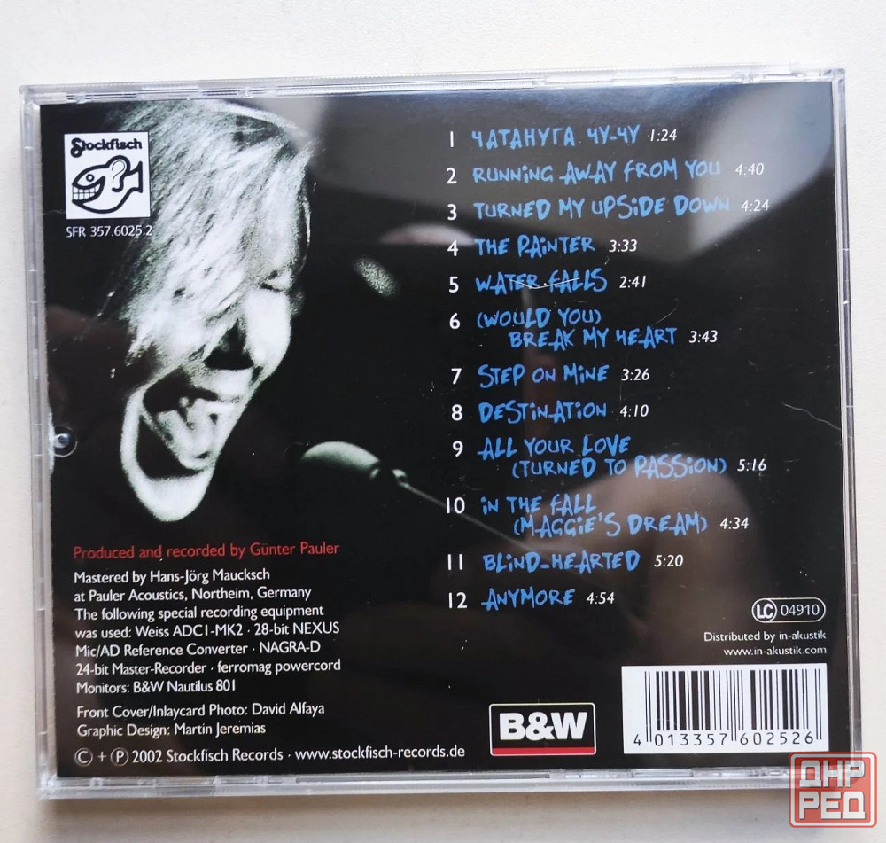 Фирменный CD Новый. Water Falls. Sara K. Рельефный IFPI. Made in Germany Донецк - изображение 2