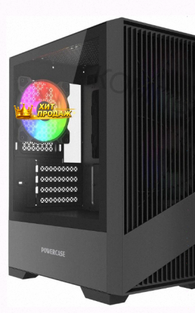 Корпус Powercase Mistral Micro a12b Black (cmma12b-l3) - арт:2434 Донецк
