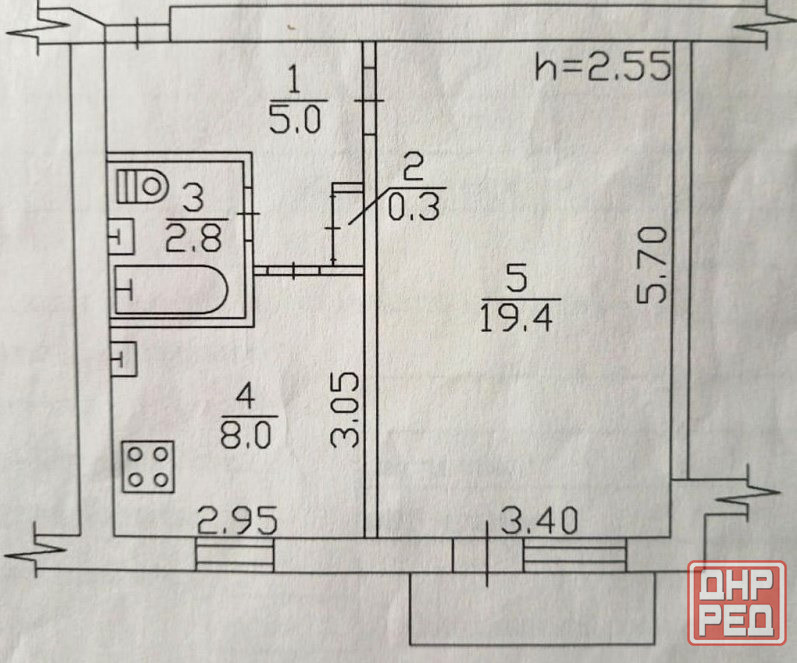 Продам 1к.кв. Киевский район. Ориентир Донецк-Сити. ул.Челюскинцев. Донецк - изображение 7