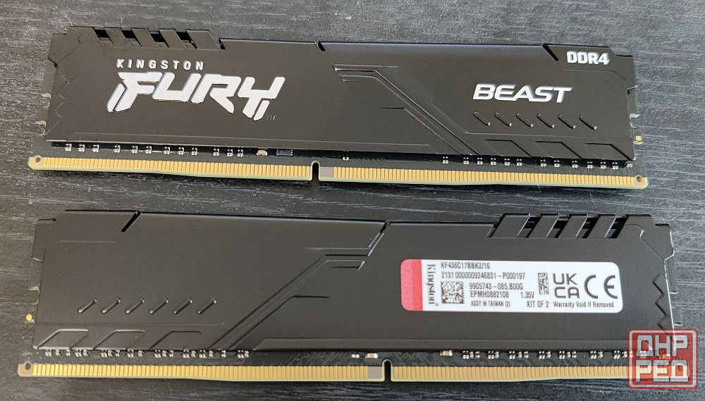 Оперативка kingston fury 8*2 16gb Горловка - изображение 1