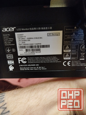 Продам Монитор Acer 24 Донецк - изображение 3