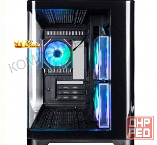 Корпус 1stplayer Uview uv6 Argb, Черный (uv6-bk-2fc7r-1fc7) - арт:7187 Донецк - изображение 4