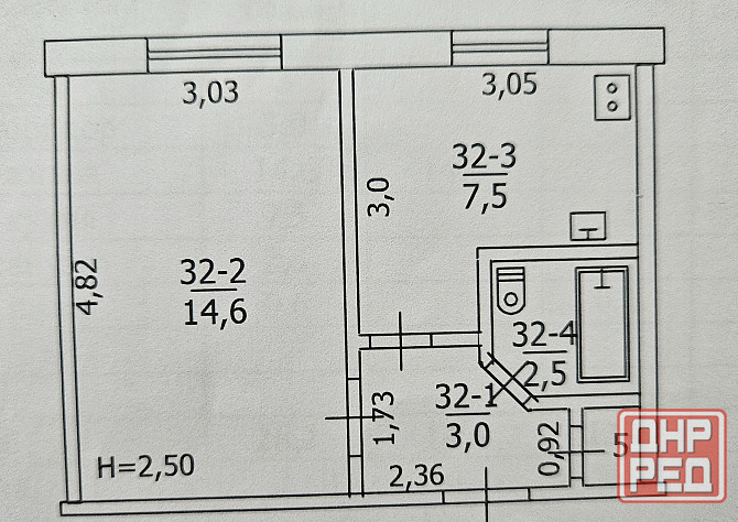 Продажа 1к квартиры, Черемушки, Даки Макеевка - изображение 1