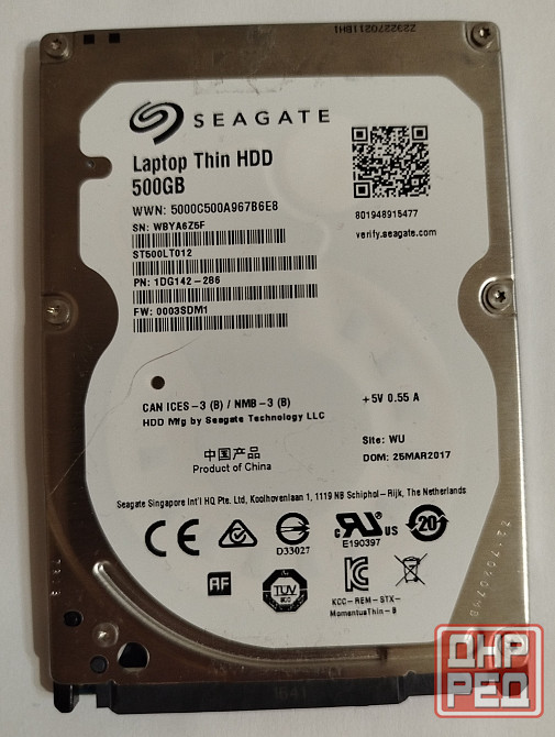 Жесткий диск Seagate 500 гб st500lt012 Донецк - изображение 1
