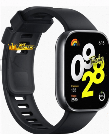 Умные Часы Redmi Watch 4 Bhr7854gl Obsidian Black - арт:1699 Донецк