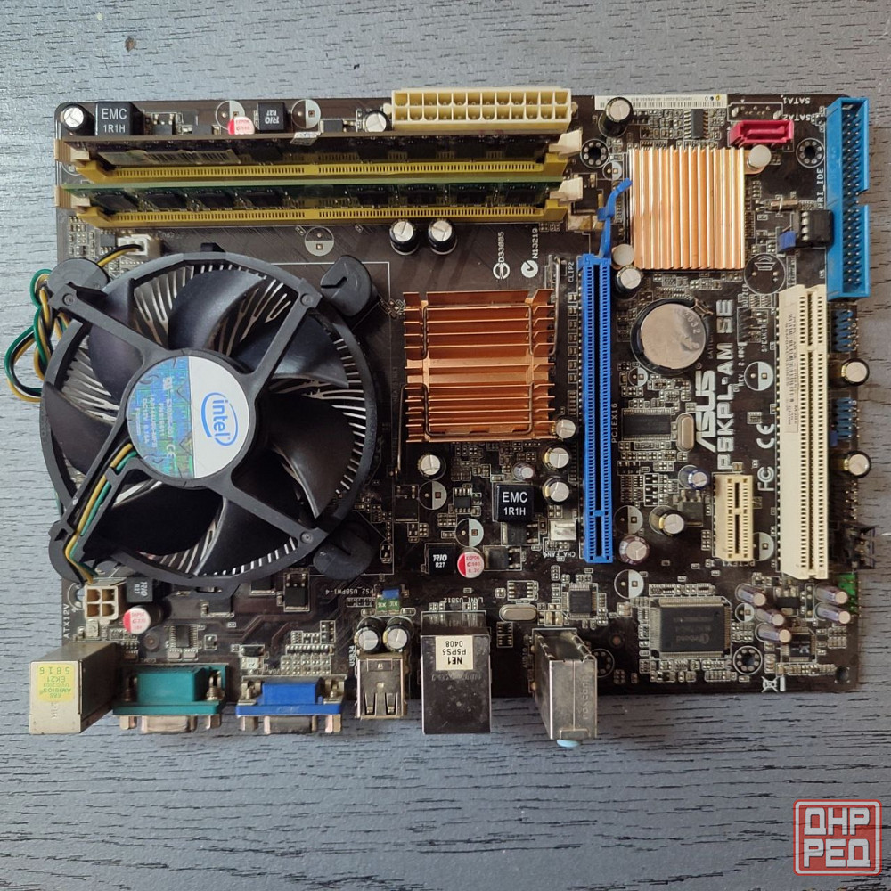 комплект Asus p5kpl-am se+ E8400+4GB DDR2 Донецк - изображение 2
