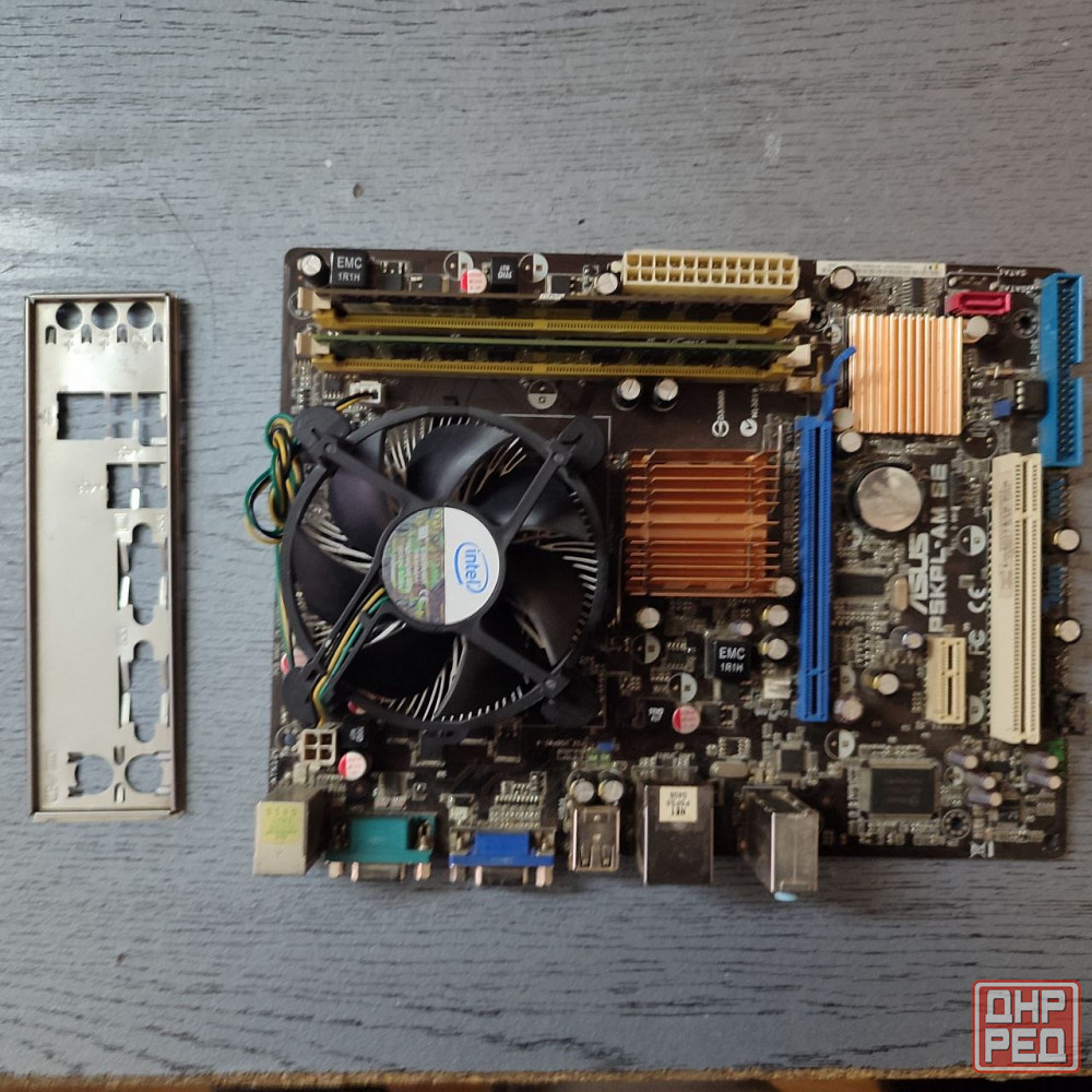 комплект Asus p5kpl-am se+ E8400+4GB DDR2 Донецк - изображение 1