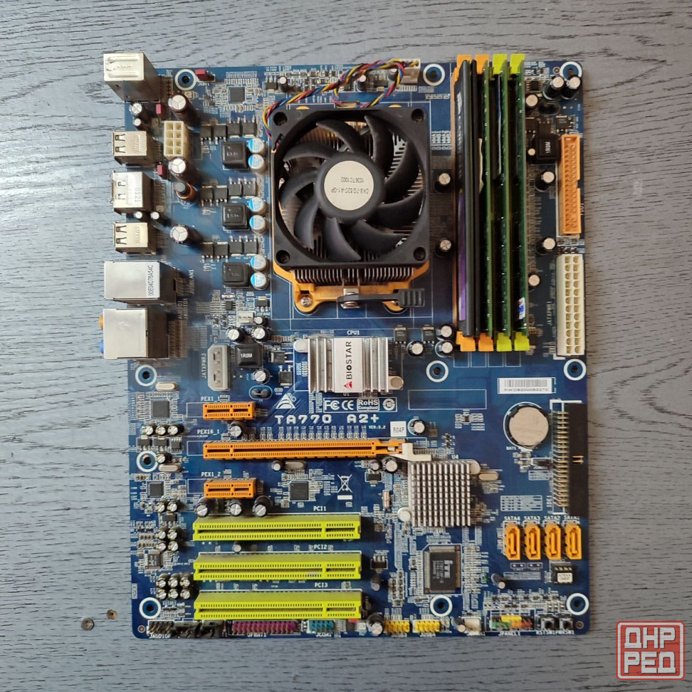 Комплект biostar am2+ 4400+ 4gb Донецк - изображение 1