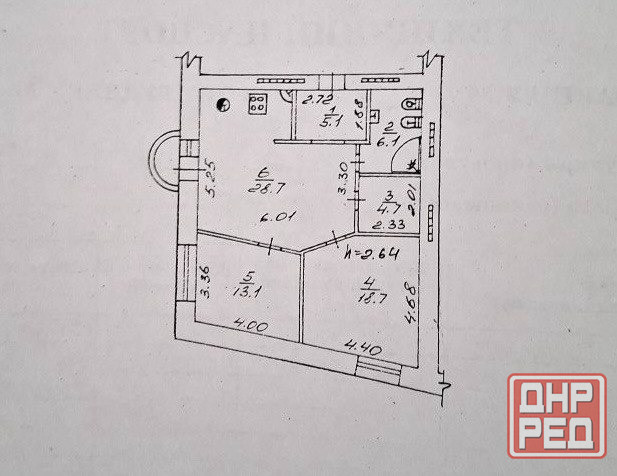 Продажа 2 ком. квартиры в Ворошиловском районе г. Донецк, б. Школьный (ориентир Донбасс Арена). Донецк - изображение 10