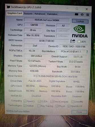Dell Vostro 5568 (i5-7200u, Full HD, 940mx, 8Gb DDR4, Ssd 256gb) Макеевка