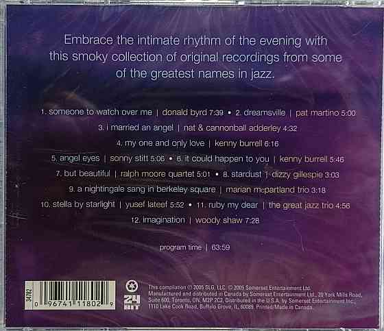 CD диск Late Night Jazz - Volume One - Донецк