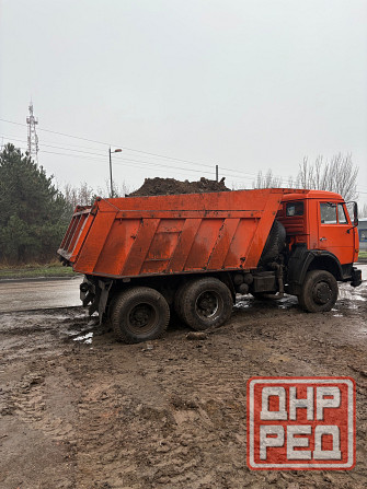 Аренда самосвала КамАЗ.Щебень песок чернозем.Вывоз мусора Донецк - изображение 2
