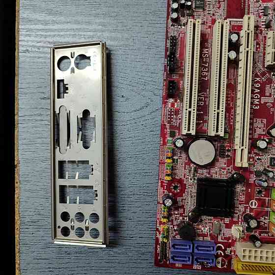 Комплект msi k9agm3 + athlon 64 X2 3600+ 4gb Донецк