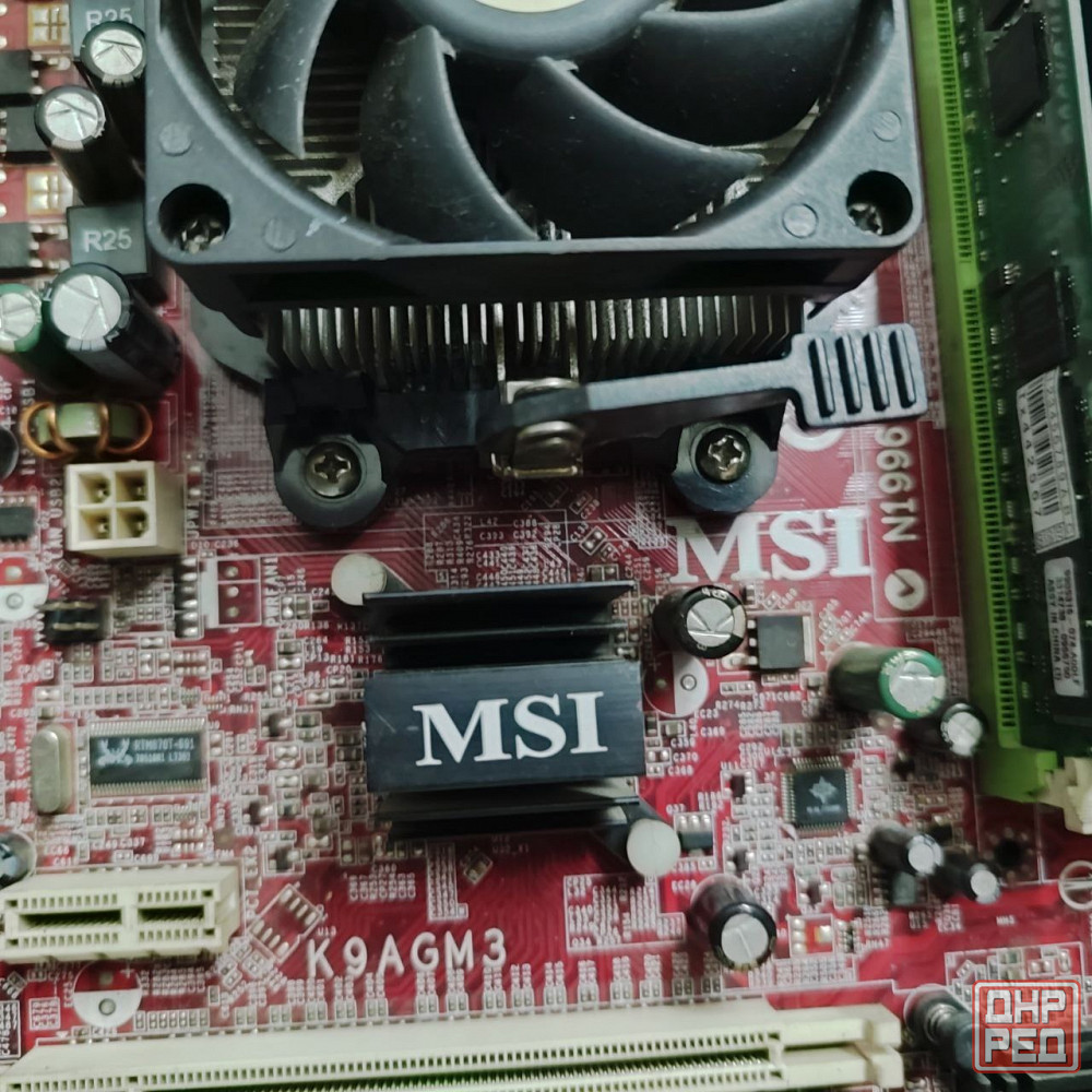 Комплект msi k9agm3 + athlon 64 X2 3600+ 4gb Донецк - изображение 3