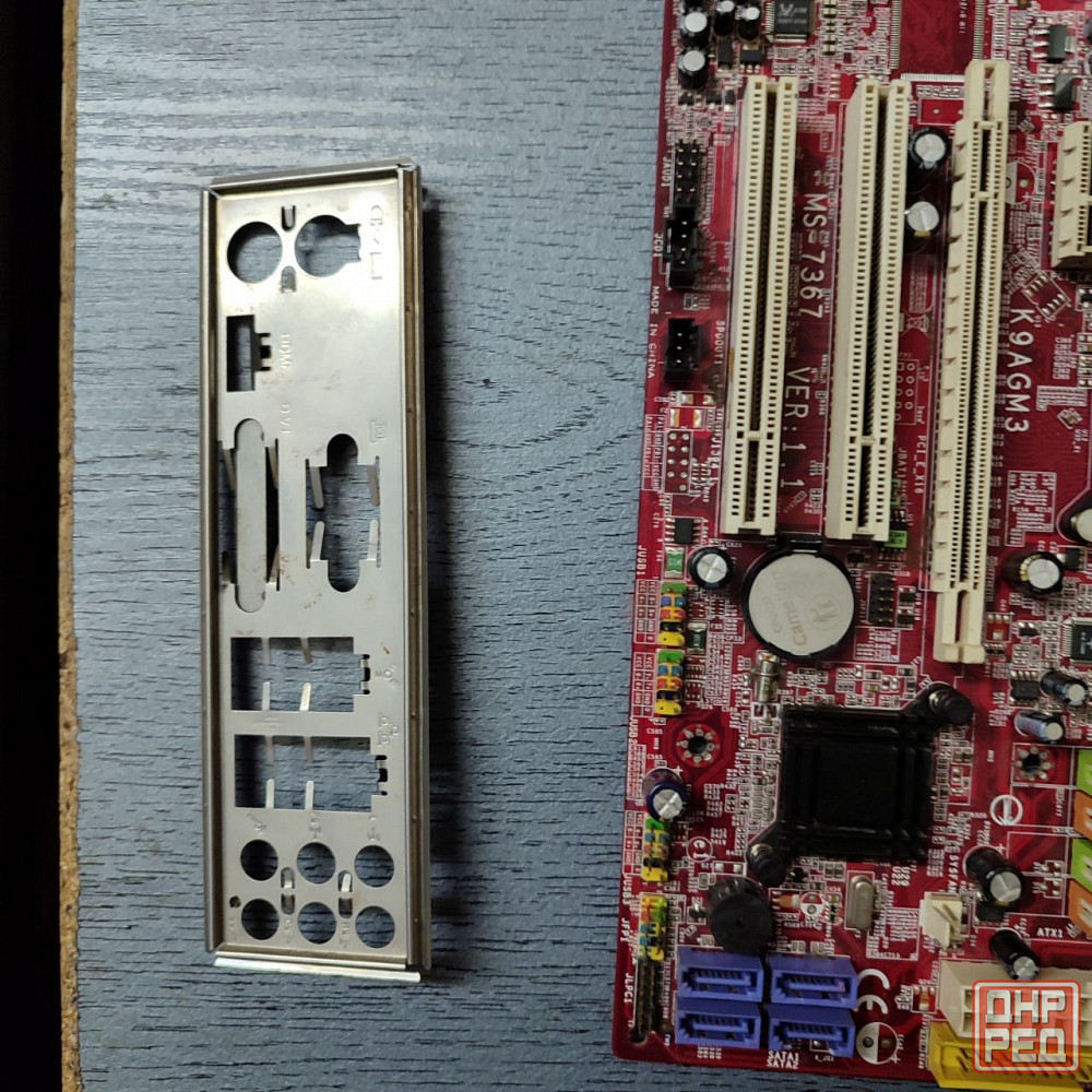 Комплект msi k9agm3 + athlon 64 X2 3600+ 4gb Донецк - изображение 2