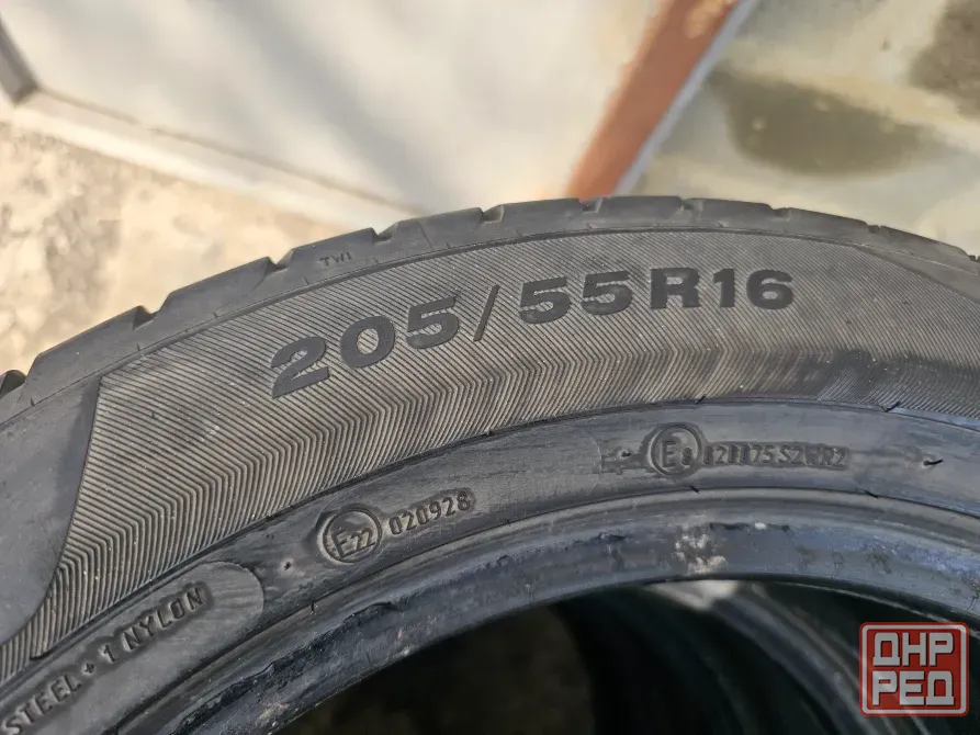 Летняя Резина б/у 205/55/R16 Донецк - изображение 1
