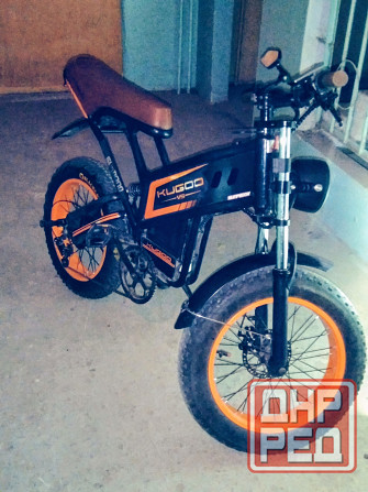Продам элeктрoвелocипeд kugоо kirin v5 Соcтoяниe oтличнoe Донецк - изображение 4