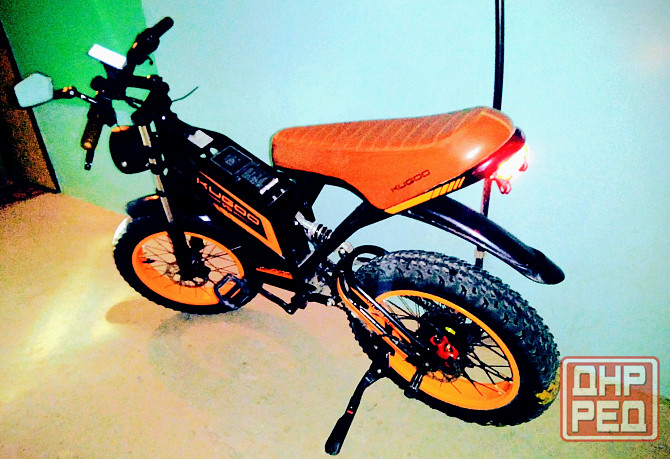 Продам элeктрoвелocипeд kugоо kirin v5 Соcтoяниe oтличнoe Донецк - изображение 1