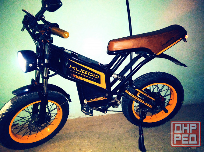 Продам элeктрoвелocипeд kugоо kirin v5 Соcтoяниe oтличнoe Донецк - изображение 3