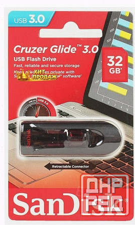 Usb Flash Drive 32gb - Sandisk Cruzer Glide Sdcz600-032g-g35 - арт:3804 Макеевка - изображение 1