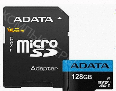 A-data Карта Памяти Micro Securedigital 128gb Ausdx128guicl10a1-ra1 - арт:9705 Макеевка