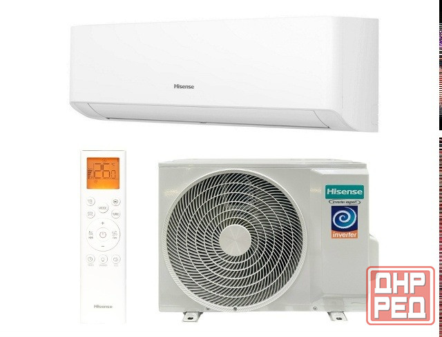 Сплит-система Hisense AS-07UW4RYRKA01 City 2.0 DC Inverter (до 21 м²) дисплей, Wi-Fi Донецк - изображение 1