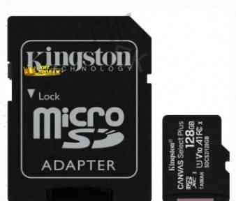 Карта Памяти 128gb Kingston Sdcs2/128gb Microsdxc Class 10 Uhs-i, sd Adapter - арт:9217 Макеевка