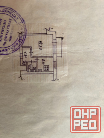 продаётся светлая и очень уютная однокомнатная квартира 37,1 м ² в самом центре города! собственник Донецк - изображение 2