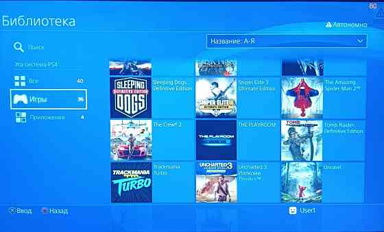 Sony playstation 4 slim 1 tb с играми + Телевизор Донецк