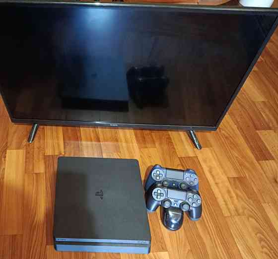 Sony playstation 4 slim 1 tb с играми + Телевизор Донецк