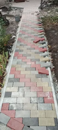Укладка тротуарной плитки фэм Донецк