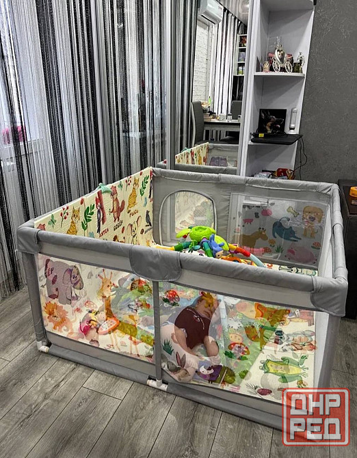 Продам игральный манеж ( деревянный) Мариуполь - изображение 2
