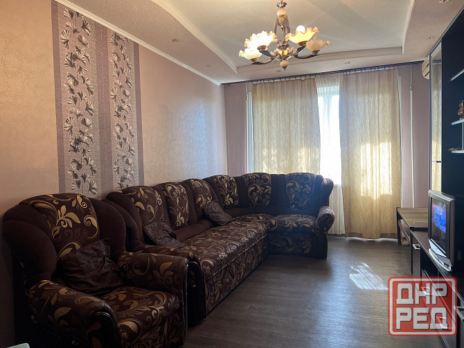 Трёхкомнатная, Калининский рынок,7/9,хорошее состояние Донецк - изображение 1