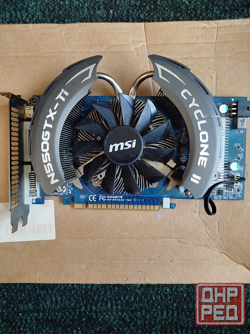 ge force 550ti 1gb не ставятся драйвера Донецк - изображение 1